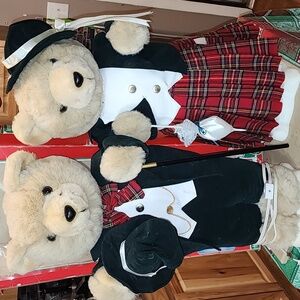 VINTAGE TELCO ANIMATED CHRISTMAS BEARS